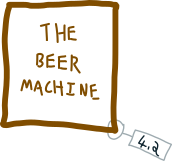 A badly-drawn imaginary beer-making machine.